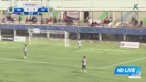 Poster siaran Kodagu FC VS Kickstart Karnataka FC
