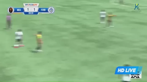 Poster siaran MEG VS Real Bengaluru