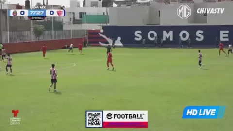 Poster siaran Chivas Guadalajara U21 VS Necaxa U21