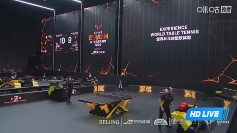 Poster siaran M.Wang VS X.Shi