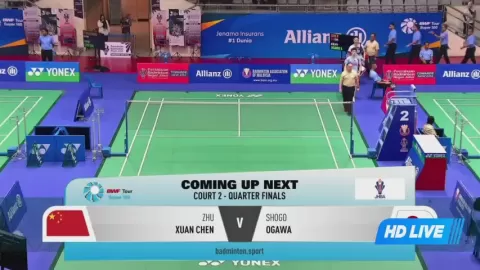 Poster siaran Jin S I / Lee S H VS Khoiriyansyah M N / Jamil I C S