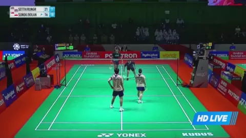 Poster siaran Setthaprasert T / Rungruengpramong P VS Sungkono M F A P / Bolang G A