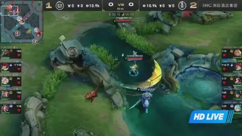 Poster siaran 广州TTG VS 杭州LGD.NBW
